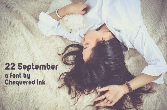 22 September: A Stylish Techno Font for Modern Design