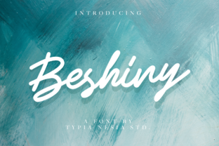 Beshiny: A Handcrafted Script Font for Personalized Design
