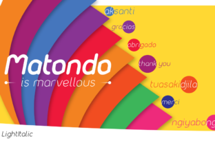 Discover the Elegance of Matondo Light Italic: A Font That Stands Out