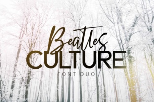 Exploring Beatles Culture: A Unique Font Duo for Design Projects
