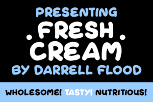 Fresh Cream: A Versatile Font for Food-Related Projects