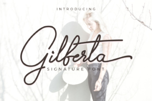 Gilberta: A Cool and Casual Signature Font for Modern Design