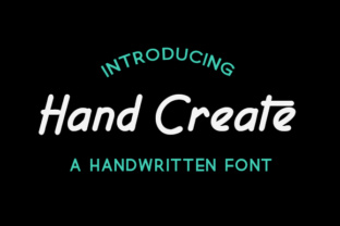 Hand Create: A Versatile Font for Modern Design