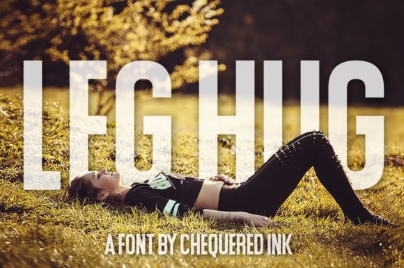 Leg Hug: A Bold and Versatile Sans-Serif for Visual Impact