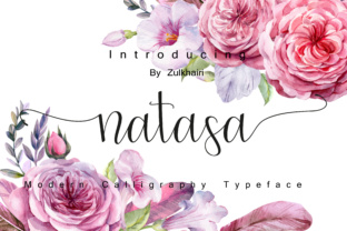 Natasa: A Modern, Romantic Script Font for Creative Projects