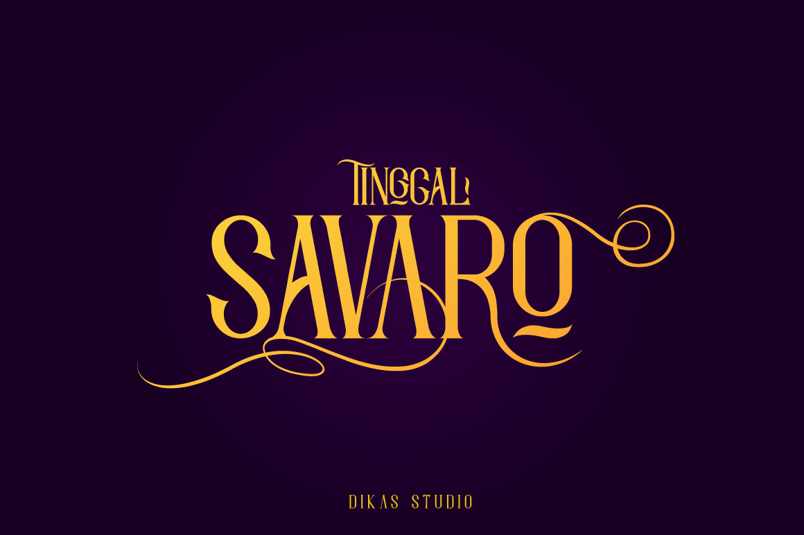 Savaro: A Timeless Caps Font for Modern Design