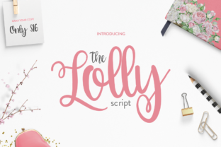 The Lolly: A Bold and Unique Font for Designers
